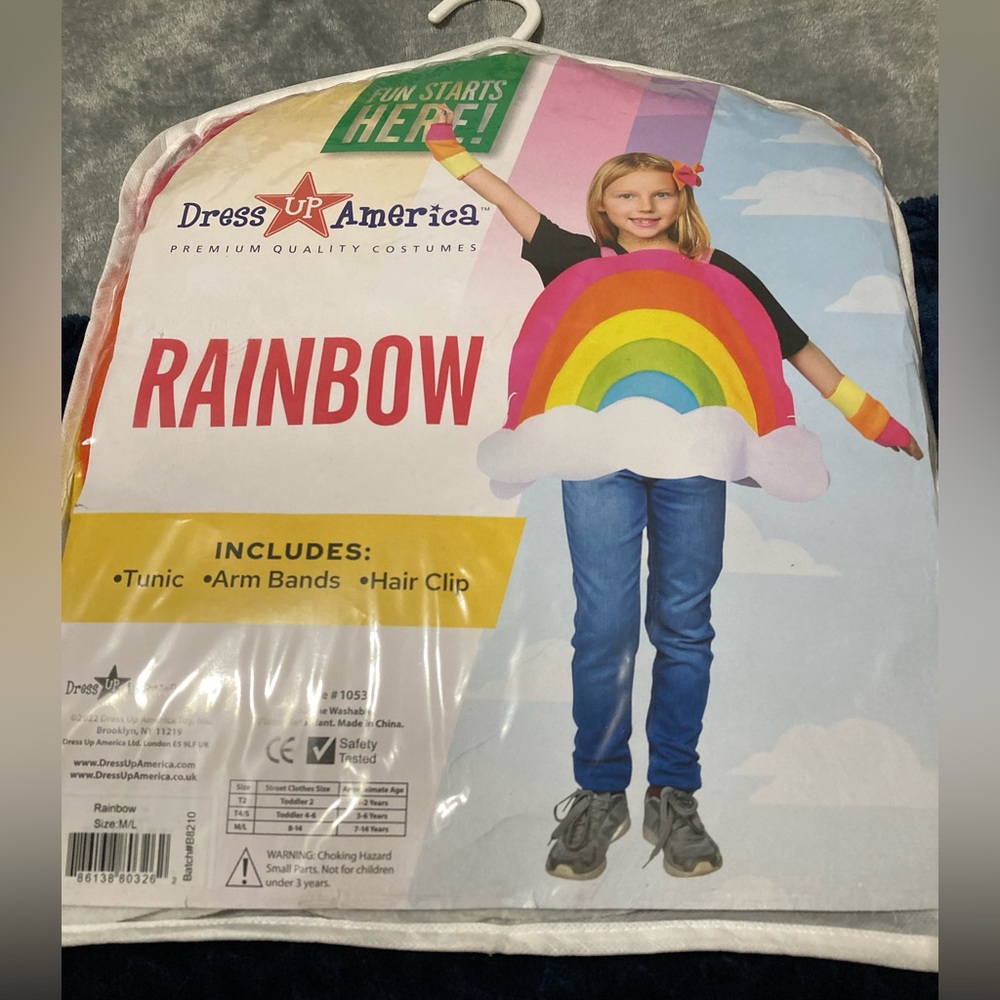 NWTS Rainbow Costume